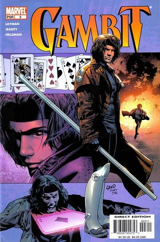 Cover of Gambit (Vol 2) #3. One of 250,000 Vintage American Comics on sale from Krypton!