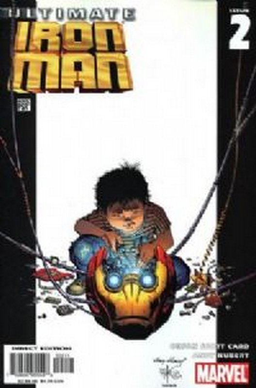 Cover of Ultimate Iron Man (2005 Ltd) #2. One of 250,000 Vintage American Comics on sale from Krypton!
