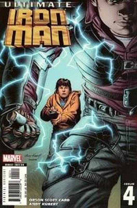 Cover of Ultimate Iron Man (2005 Ltd) #4. One of 250,000 Vintage American Comics on sale from Krypton!