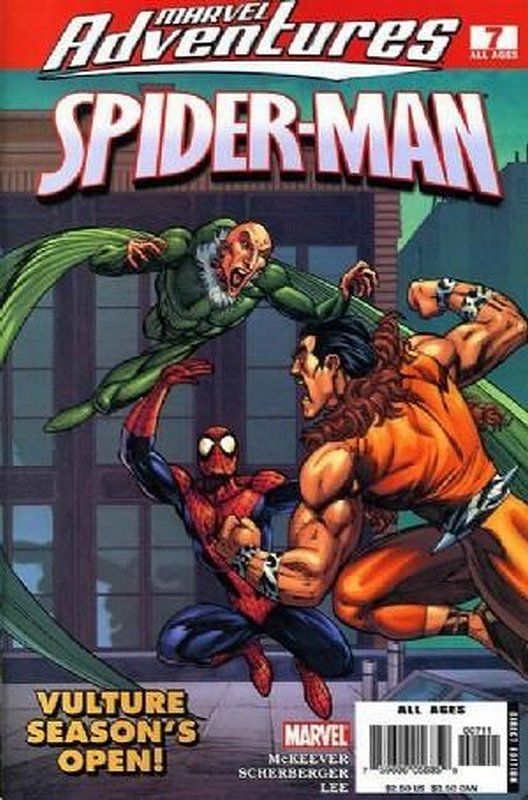 Cover of Marvel Adventures: Spider-Man (Vol 1) #7. One of 250,000 Vintage American Comics on sale from Krypton!