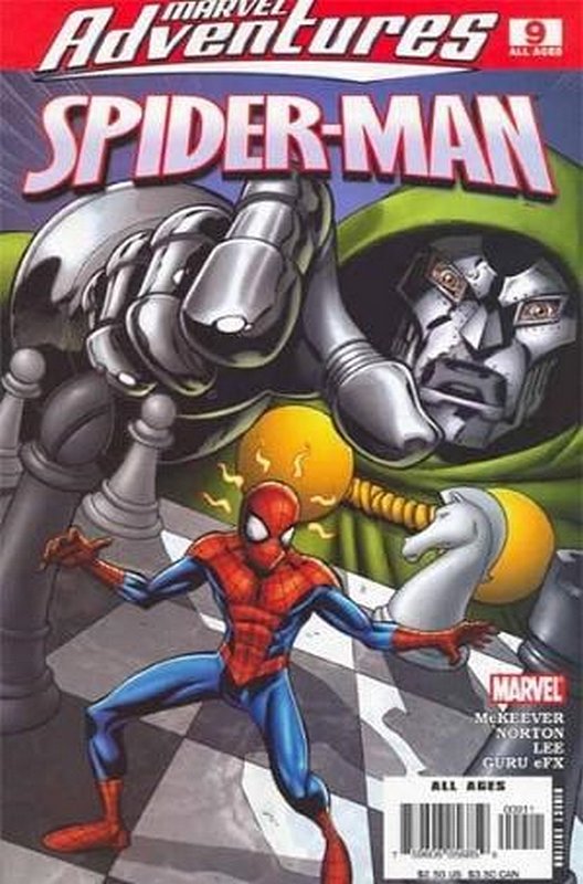 Cover of Marvel Adventures: Spider-Man (Vol 1) #9. One of 250,000 Vintage American Comics on sale from Krypton!