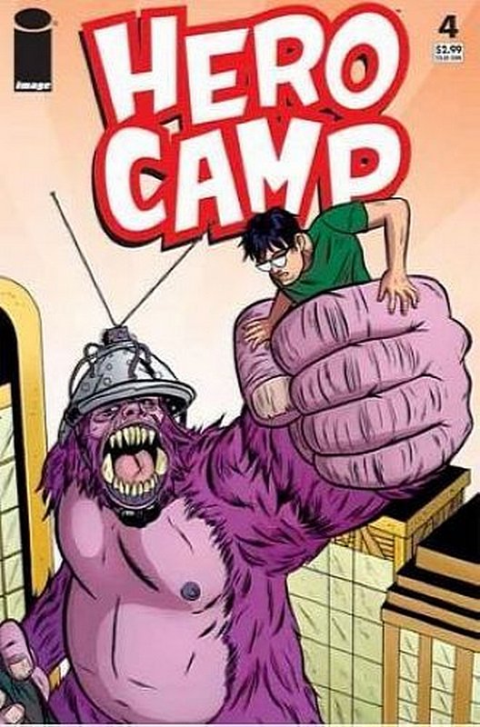 Cover of Hero Camp (2005 Ltd) #4. One of 250,000 Vintage American Comics on sale from Krypton!