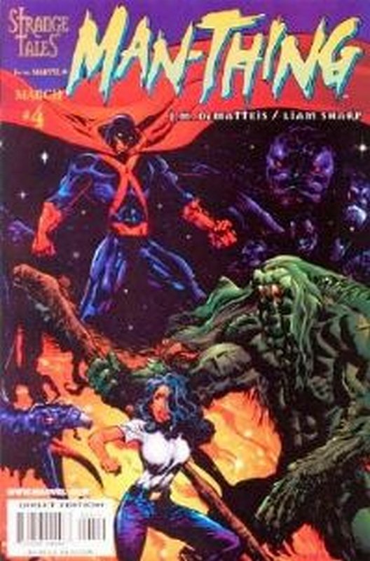 Cover of Man-Thing (Vol 3) #4. One of 250,000 Vintage American Comics on sale from Krypton!