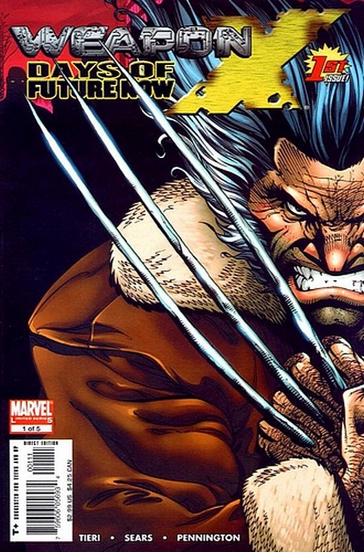 Cover of Weapon X: Days of Future Now (2005 Ltd) #1. One of 250,000 Vintage American Comics on sale from Krypton!