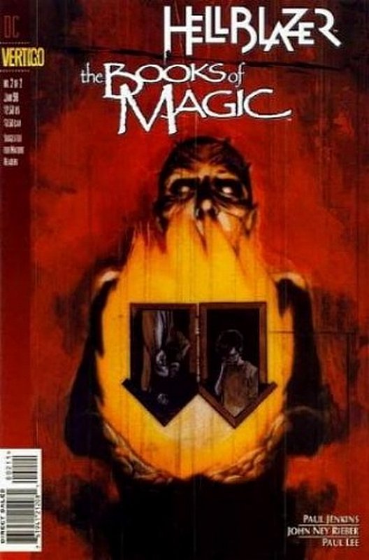 Cover of Hellblazer/Books of Magic (1997 Ltd) #2. One of 250,000 Vintage American Comics on sale from Krypton!