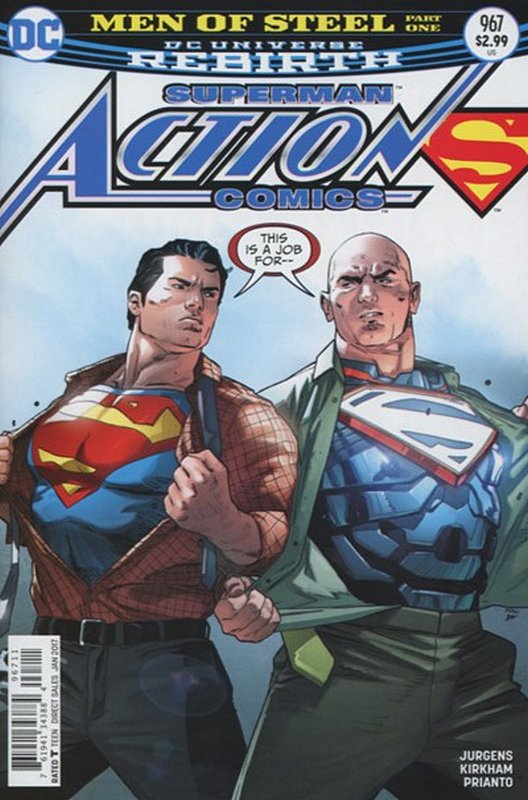 Cover of Action Comics (Vol 3) #967. One of 250,000 Vintage American Comics on sale from Krypton!