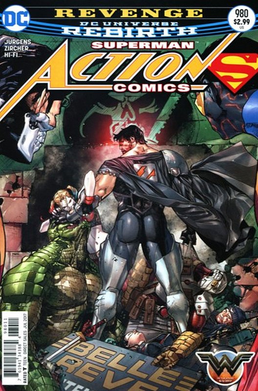 Cover of Action Comics (Vol 3) #980. One of 250,000 Vintage American Comics on sale from Krypton!