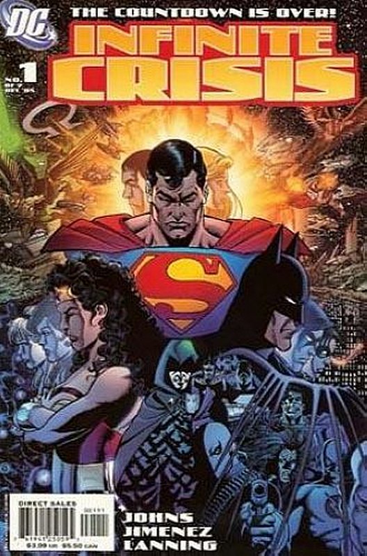Cover of Infinite Crisis (2005 Ltd) #1. One of 250,000 Vintage American Comics on sale from Krypton!