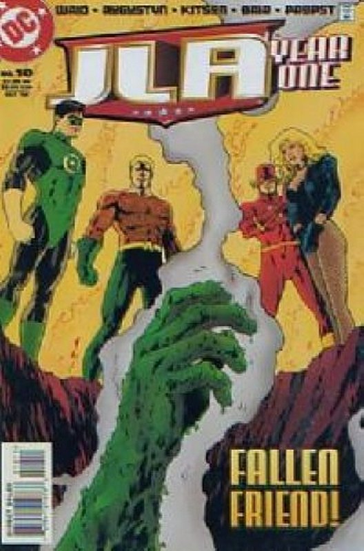 Cover of JLA Year One #10. One of 250,000 Vintage American Comics on sale from Krypton!