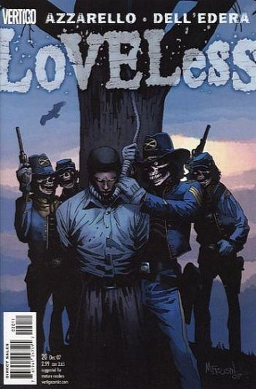 Cover of Loveless (Vol 1) #20. One of 250,000 Vintage American Comics on sale from Krypton!