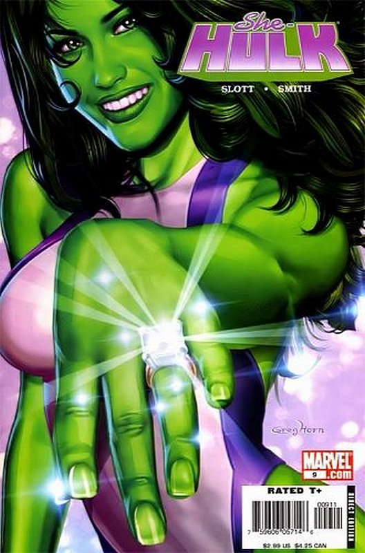 Cover of She-Hulk (Vol 4) #9. One of 250,000 Vintage American Comics on sale from Krypton!