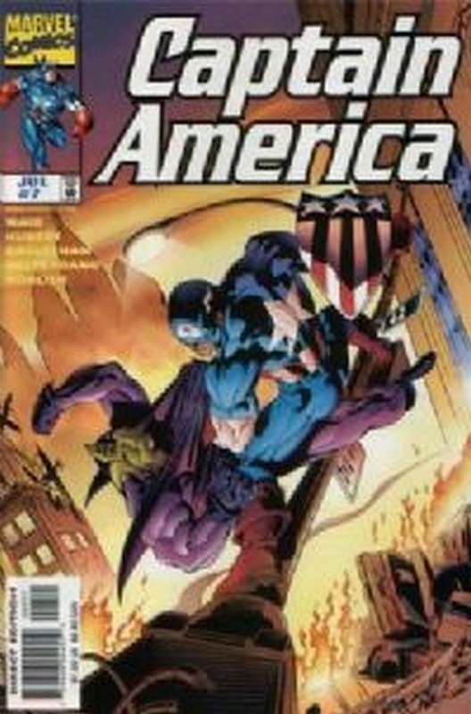 Cover of Captain America (Vol 3) #7. One of 250,000 Vintage American Comics on sale from Krypton!