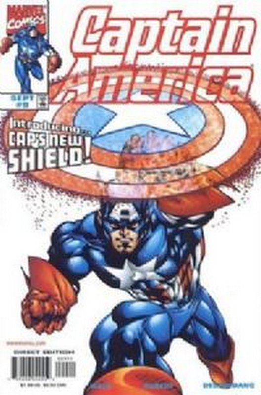 Cover of Captain America (Vol 3) #9. One of 250,000 Vintage American Comics on sale from Krypton!