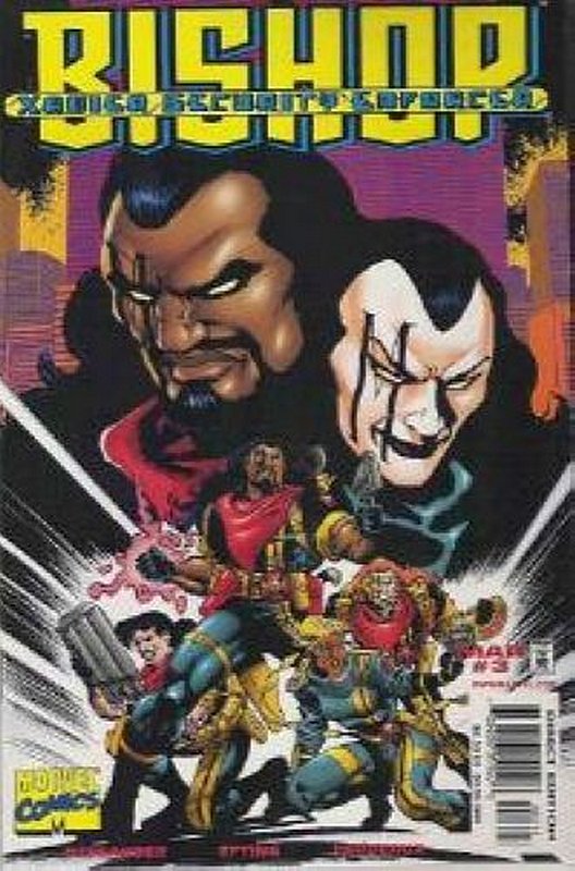 Cover of Bishop Xavier Security Enforcers (1998 Ltd) #3. One of 250,000 Vintage American Comics on sale from Krypton!