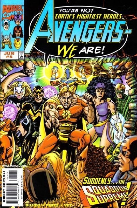 Cover of Avengers (Vol 3) #5. One of 250,000 Vintage American Comics on sale from Krypton!