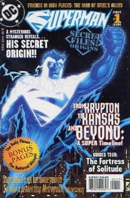 Cover of Superman: Secret Files & Origins #1. One of 250,000 Vintage American Comics on sale from Krypton!