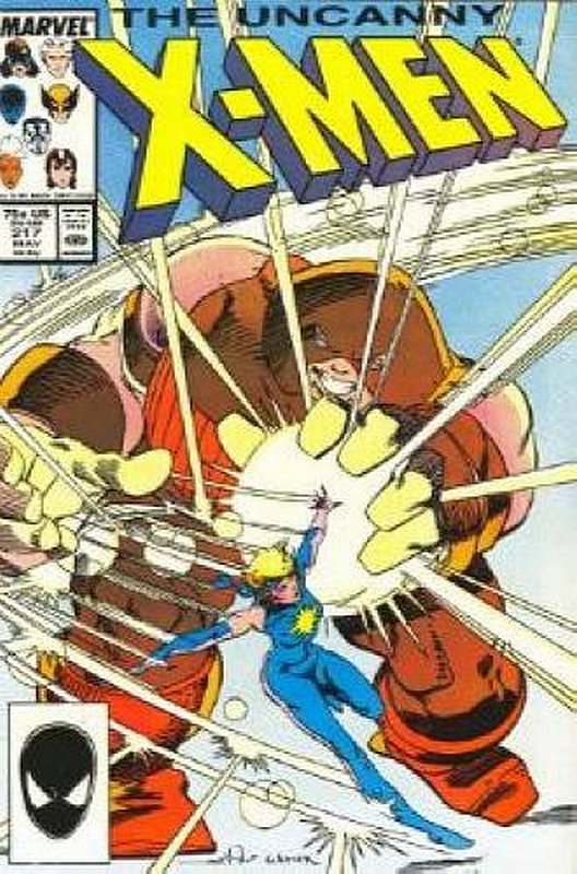 Cover of Uncanny X-Men (Vol 1) #217. One of 250,000 Vintage American Comics on sale from Krypton!