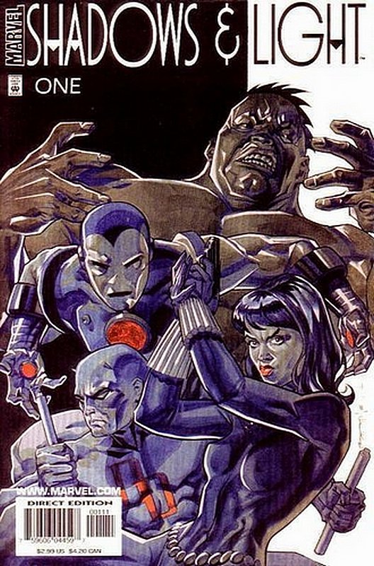 Cover of Shadows & Light (1998 Ltd) #1. One of 250,000 Vintage American Comics on sale from Krypton!