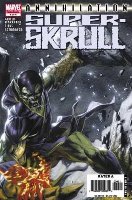 Cover of Annihilation: Super Skrull (2006 Ltd) #4. One of 250,000 Vintage American Comics on sale from Krypton!