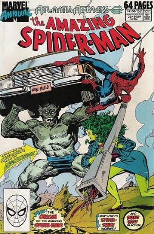 Cover of Amazing Spider-Man Annual (Vol 1) #23. One of 250,000 Vintage American Comics on sale from Krypton!