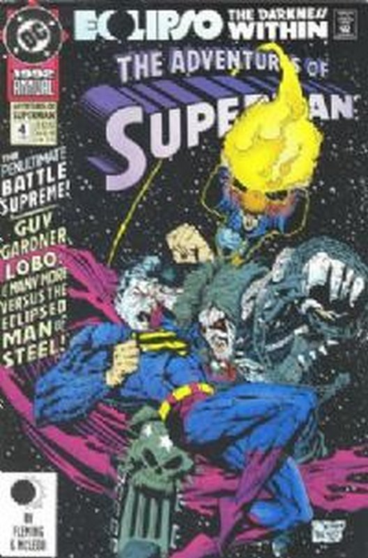 Cover of Adventures of Superman Annual #4. One of 250,000 Vintage American Comics on sale from Krypton!