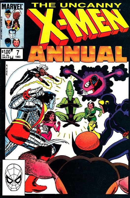 Cover of Uncanny X-Men Annual (Vol 1) #7. One of 250,000 Vintage American Comics on sale from Krypton!