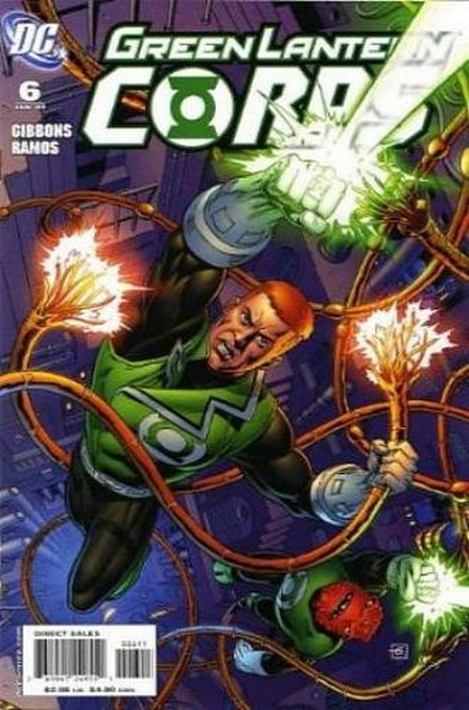 Cover of Green Lantern Corps (Vol 1) #6. One of 250,000 Vintage American Comics on sale from Krypton!
