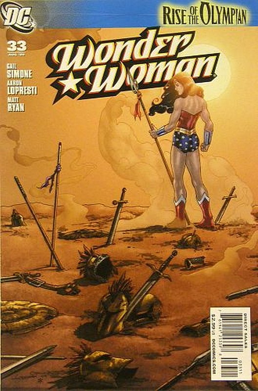 Cover of Wonder Woman (Vol 3) #33. One of 250,000 Vintage American Comics on sale from Krypton!