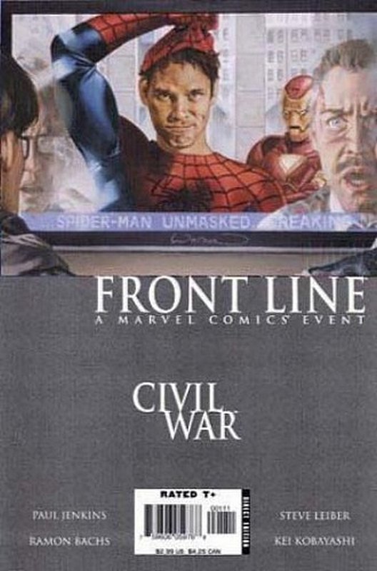 Cover of Civil War: Frontline (2006 Ltd) #2. One of 250,000 Vintage American Comics on sale from Krypton!