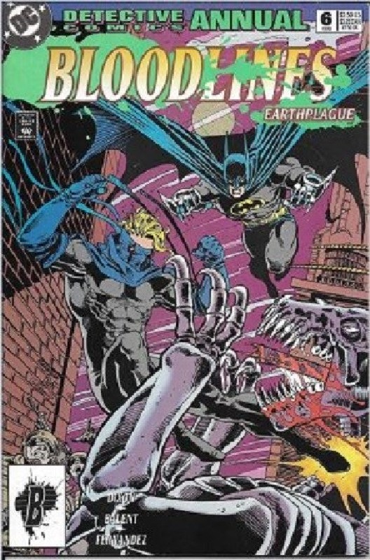 Cover of Detective Comics Annual #6. One of 250,000 Vintage American Comics on sale from Krypton!