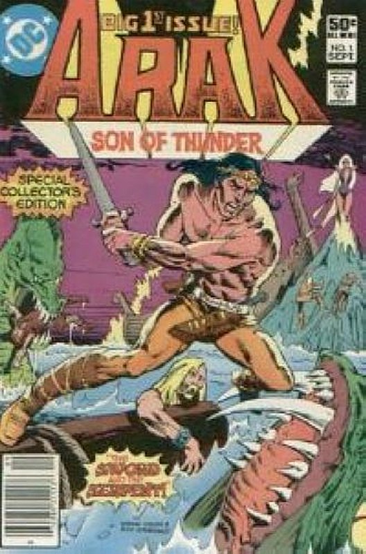 Cover of Arak Son of Thunder (Vol 1) #1. One of 250,000 Vintage American Comics on sale from Krypton!