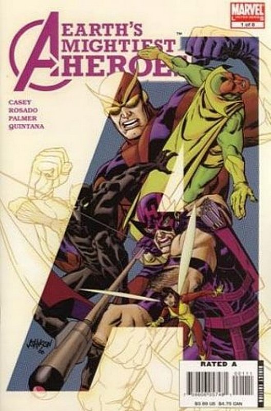 Cover of Avengers: Earths Mightiest Heroes II (2007 Ltd) #1. One of 250,000 Vintage American Comics on sale from Krypton!