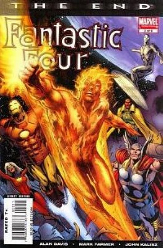 Cover of Fantastic Four: The End (2007 Ltd) #2. One of 250,000 Vintage American Comics on sale from Krypton!