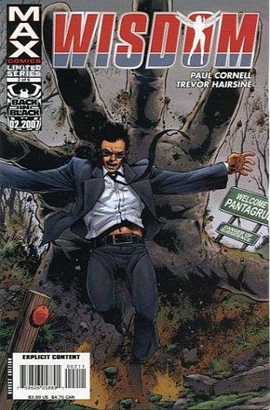 Cover of Wisdom (2007 Ltd) #2. One of 250,000 Vintage American Comics on sale from Krypton!