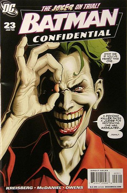 Cover of Batman: Confidential (Vol 1) #23. One of 250,000 Vintage American Comics on sale from Krypton!