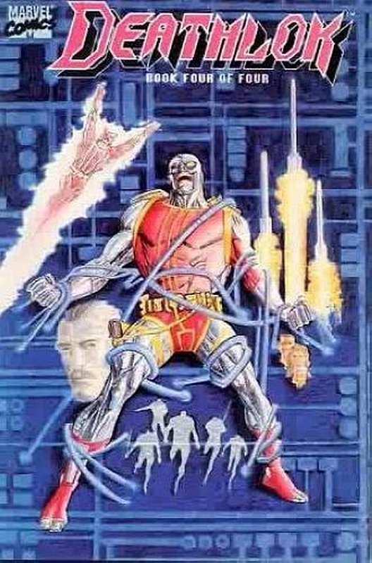 Cover of Deathlok (1990 Ltd) #4. One of 250,000 Vintage American Comics on sale from Krypton!