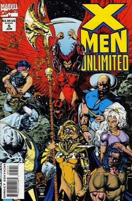Cover of X-Men Unlimited (Vol 1) #5. One of 250,000 Vintage American Comics on sale from Krypton!