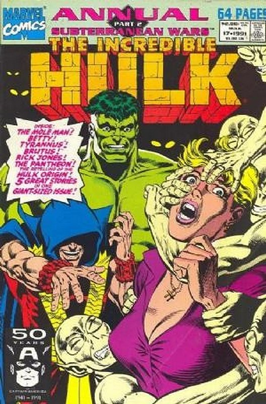 Cover of Incredible Hulk Annual #17. One of 250,000 Vintage American Comics on sale from Krypton!