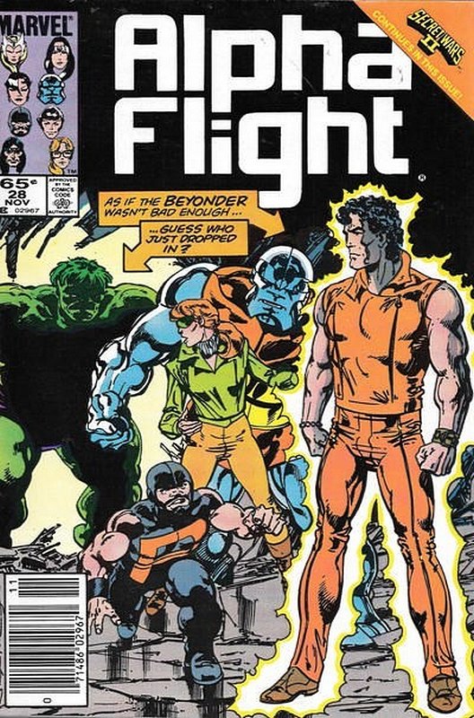 Cover of Alpha Flight (Vol 1) #28. One of 250,000 Vintage American Comics on sale from Krypton!