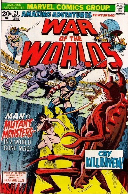 Cover of Amazing Adventures (Vol 2) #21. One of 250,000 Vintage American Comics on sale from Krypton!