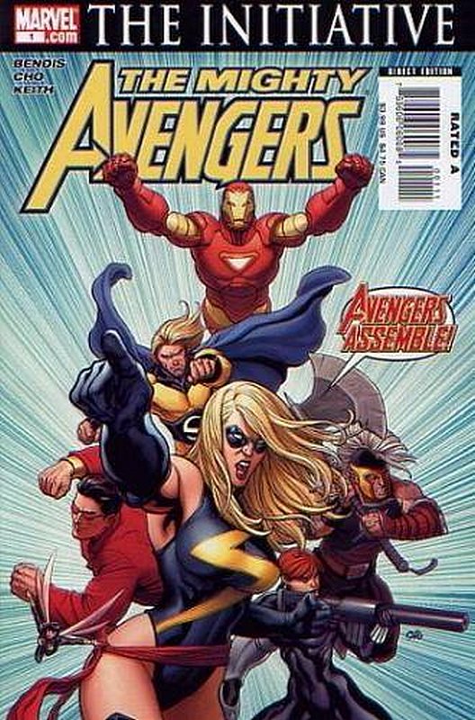 Cover of Mighty Avengers (Vol 1) #1. One of 250,000 Vintage American Comics on sale from Krypton!