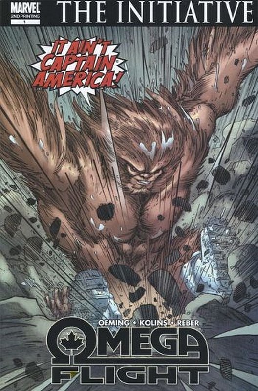 Cover of Omega Flight (2007 Ltd) #1. One of 250,000 Vintage American Comics on sale from Krypton!