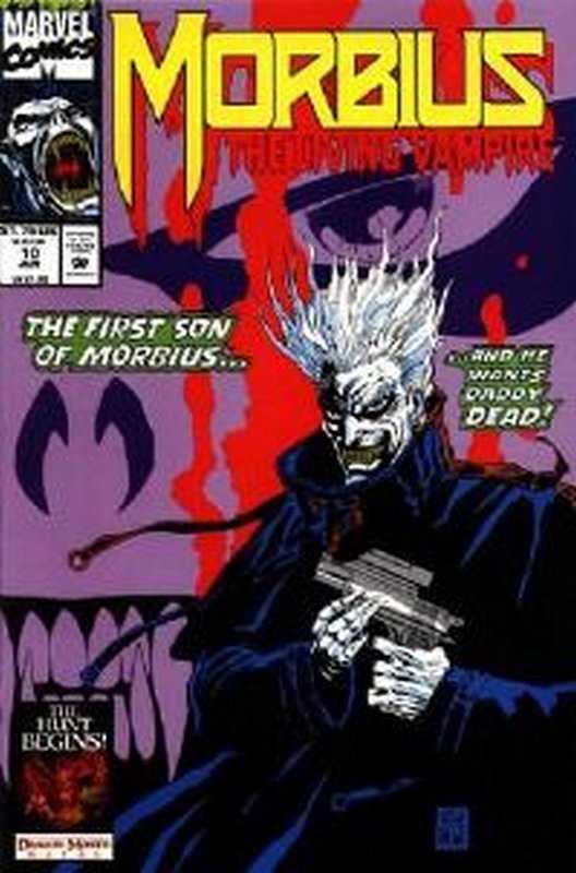 Cover of Morbius: Living Vampire (Vol 1) #10. One of 250,000 Vintage American Comics on sale from Krypton!