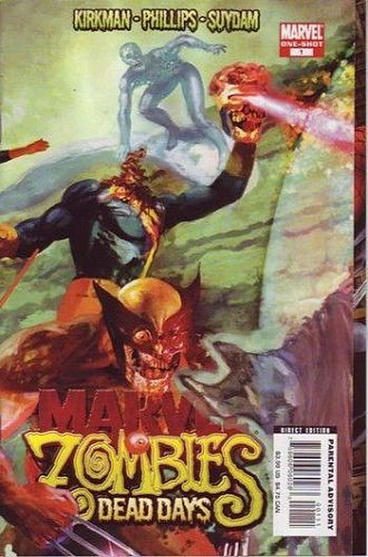 Cover of Marvel Zombies: Dead Days (2007 One Shot) #1. One of 250,000 Vintage American Comics on sale from Krypton!