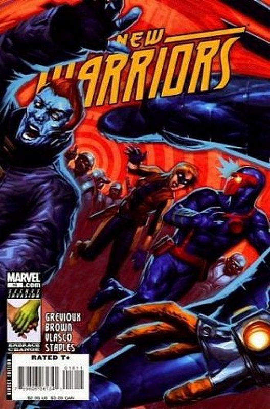 Cover of New Warriors (Vol 3) #16. One of 250,000 Vintage American Comics on sale from Krypton!