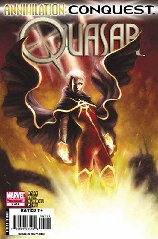Cover of Annihilation Conquest: Quasar (2007 Ltd) #2. One of 250,000 Vintage American Comics on sale from Krypton!