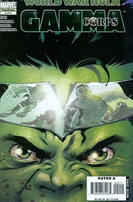 Cover of World War Hulk: Gamma Corps (2007 Ltd) #2. One of 250,000 Vintage American Comics on sale from Krypton!