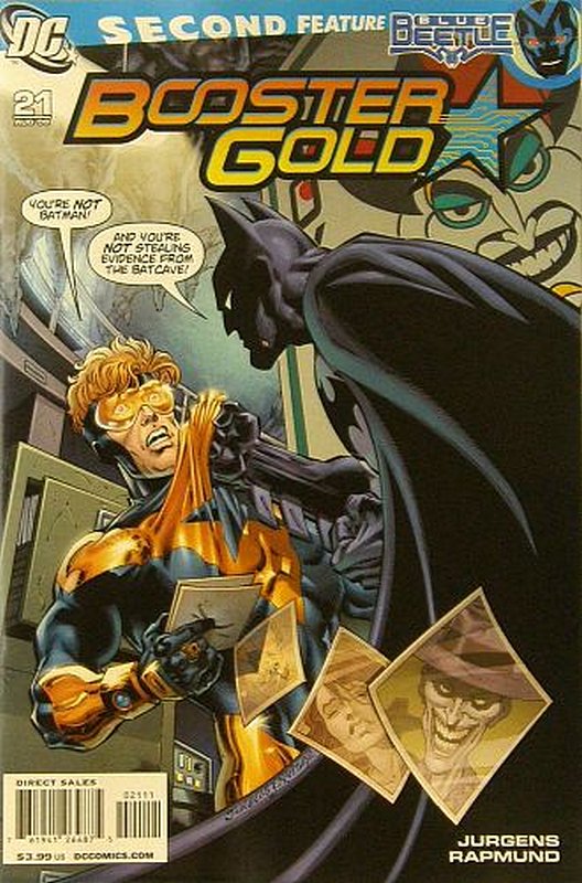 Cover of Booster Gold (Vol 2) The All-New #21. One of 250,000 Vintage American Comics on sale from Krypton!