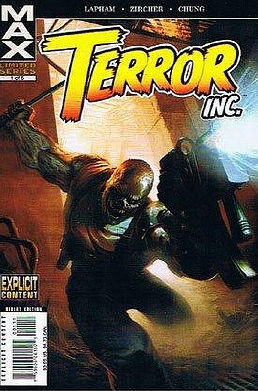 Cover of Terror Inc (2007 Ltd) #1. One of 250,000 Vintage American Comics on sale from Krypton!