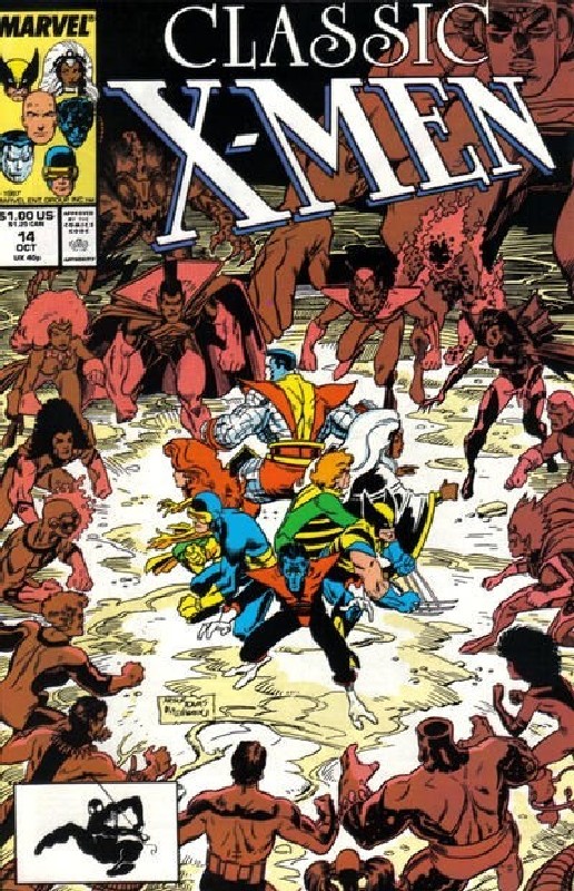 Cover of Classic X-Men #14. One of 250,000 Vintage American Comics on sale from Krypton!